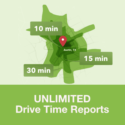 Unlimited Drive Time Reports
